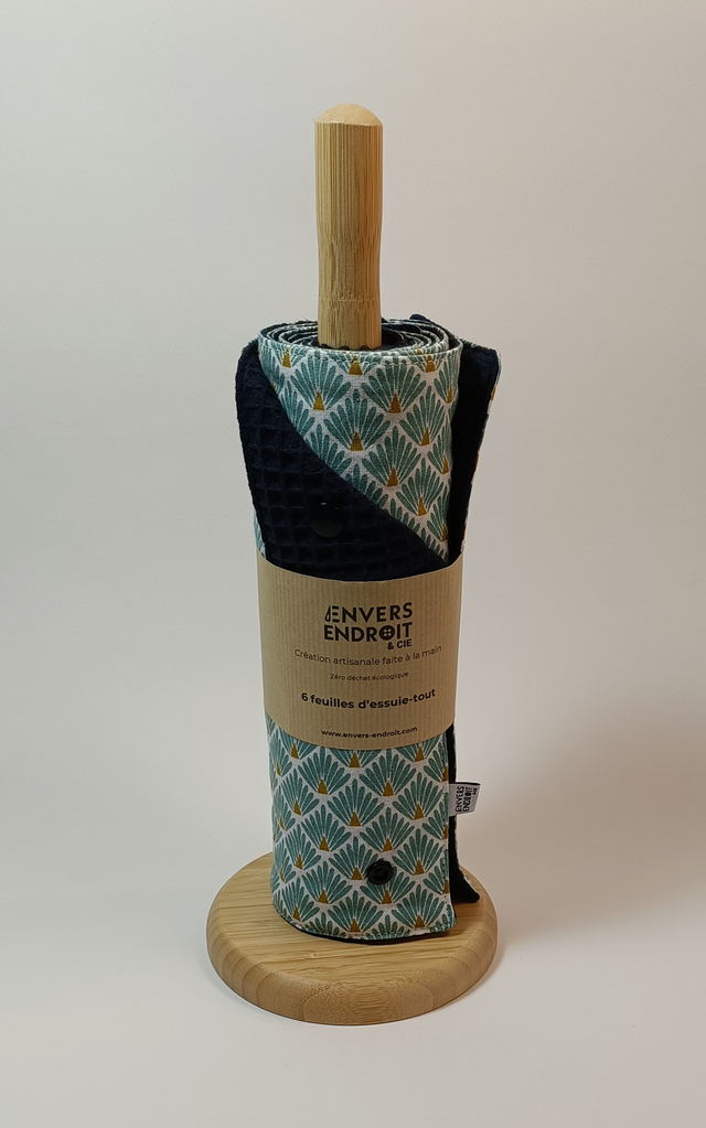 6 feuilles d&#039;essuie-tout motif japonais