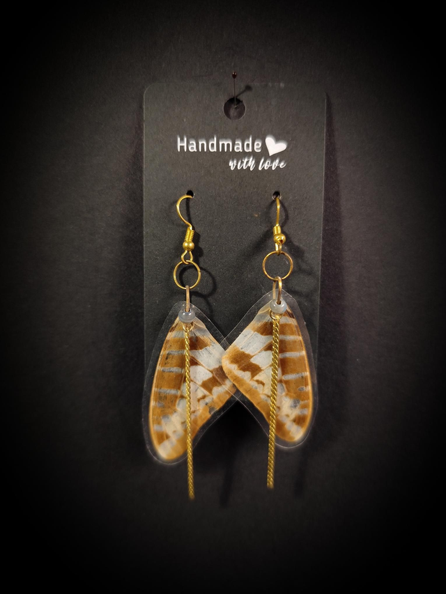 Boucles d&#039;oreilles ailes de papillon

