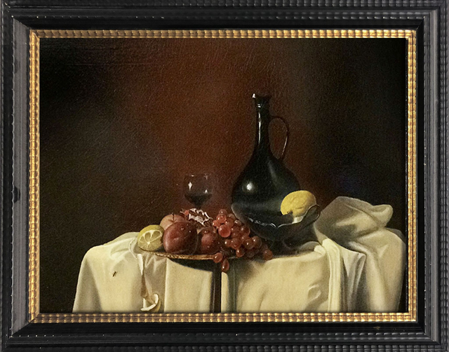 natura morta 01 olio su tela 35 x 50 cm. (Daniele Poltronieri)