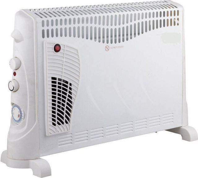 Termoconvettore turboventilato con timer 2000w "Effe" 
