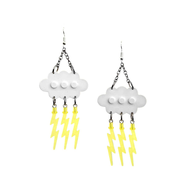Thundercloud earrings