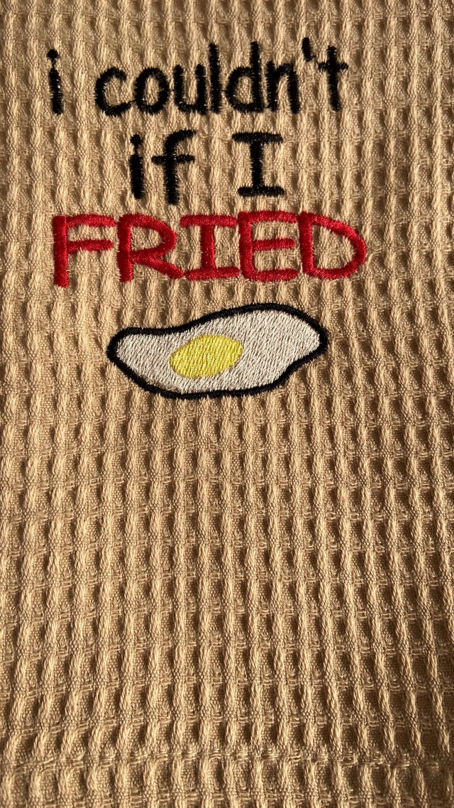 Novelty Tea Towel Set - Don't go Bacon My Heart / I Couldn't if I Fried