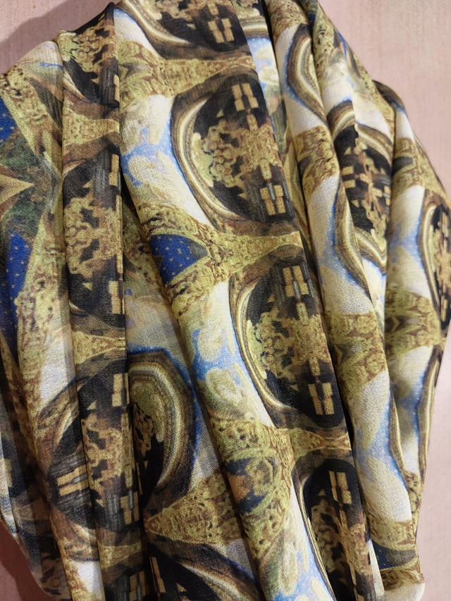 Valencia Jaune. Foulard 