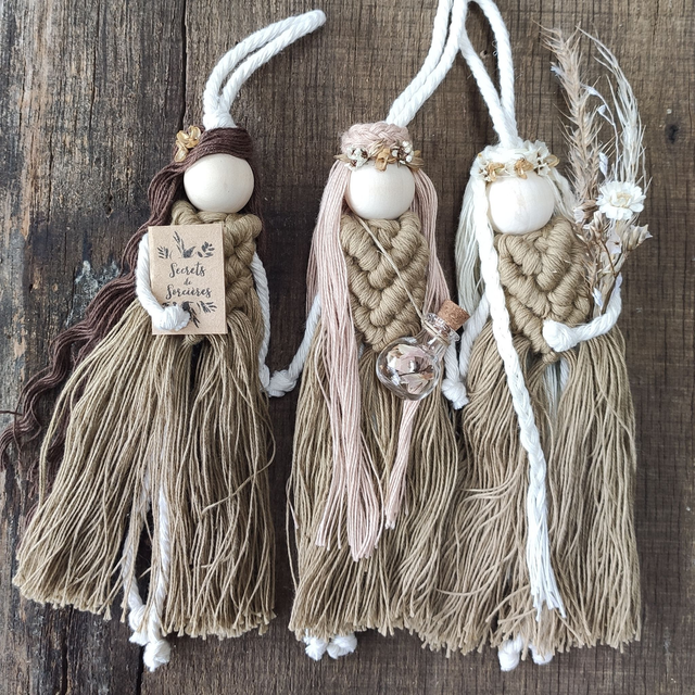 Poupée de sortilège Marron doré