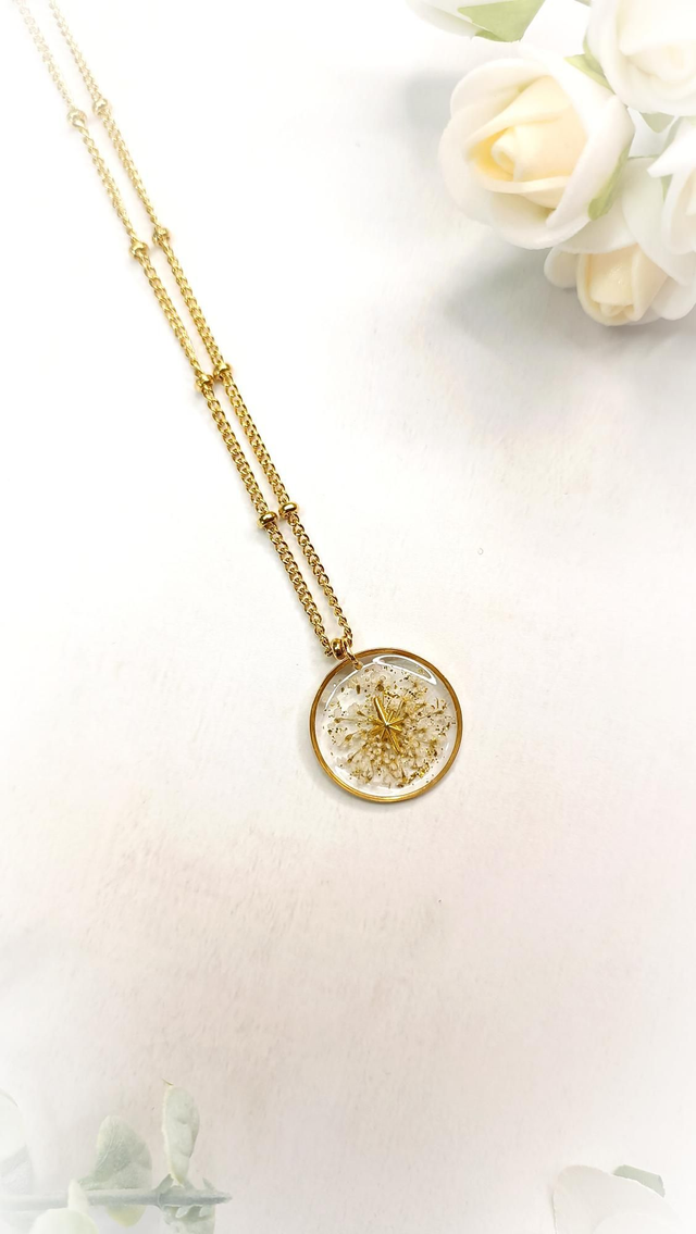 Collier Enfant - KALLISTA Mini - Blanc