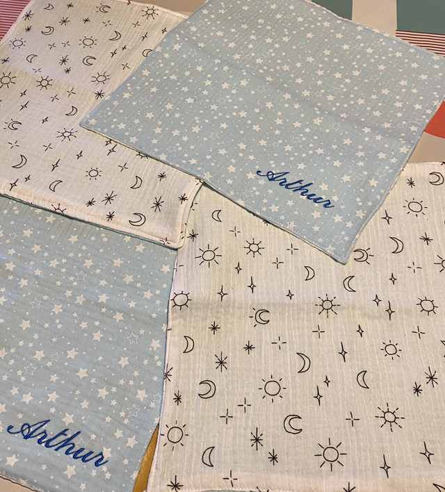 Carré lange absorbant