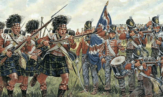 BRITISH and SCOTS INFANTRY (NAPOL.WARS) Item No. 6058