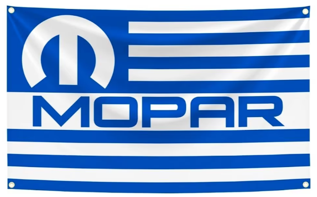 Grote vlaggen Mopar (150x90cm)