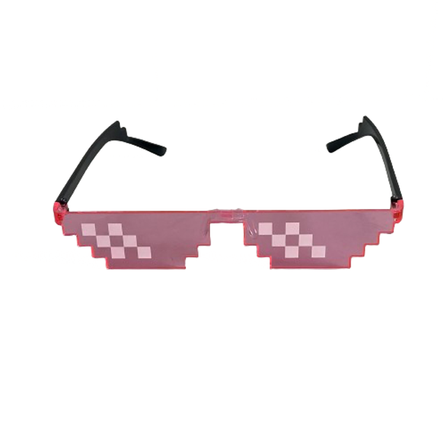 Lunette Thug Life Petit Format Rose