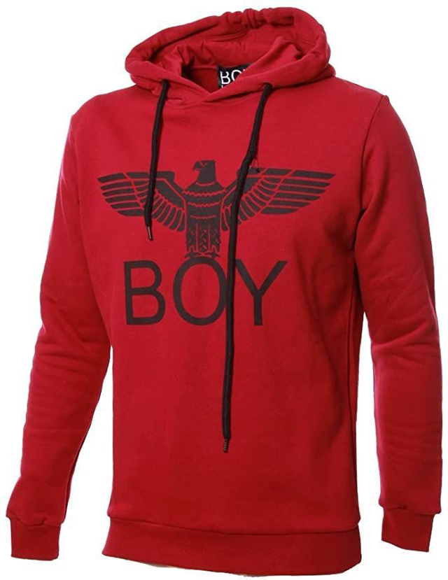 BOY LONDON FELPA CAPPUCCIO STAMPA