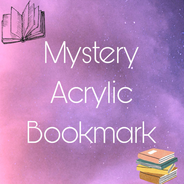 Mystery Acrylic Bookmark 