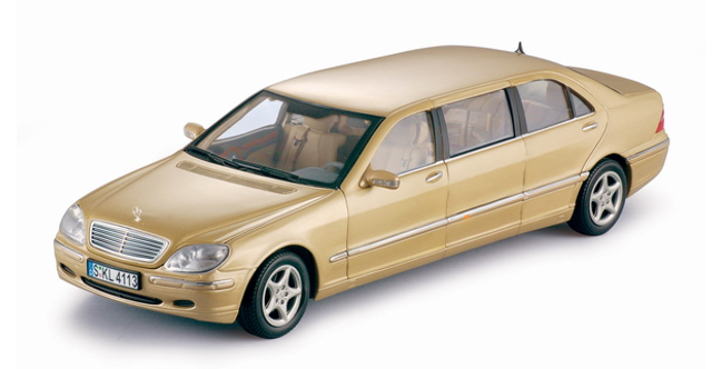 Mercedes Benz S 600 Pullman W220 Sun Star 1:18