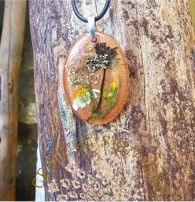 Pingente Campestre Acobreado