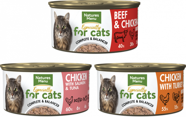 ESPECIALLY FOR CATS 12 CANS CAT MULTIPACK FOR ADULT CATS 12x85g