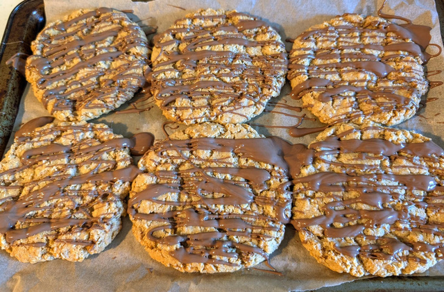 Ginger oat cookie