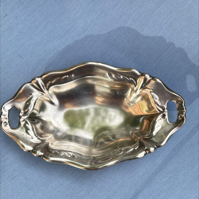 Silber Schale Empire -Stil