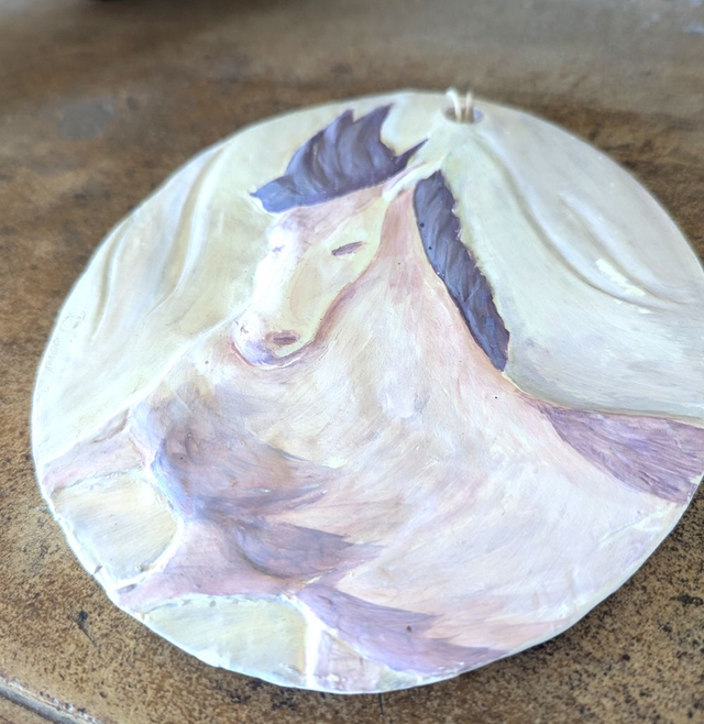 Déco cheval à accrocher - Rêve