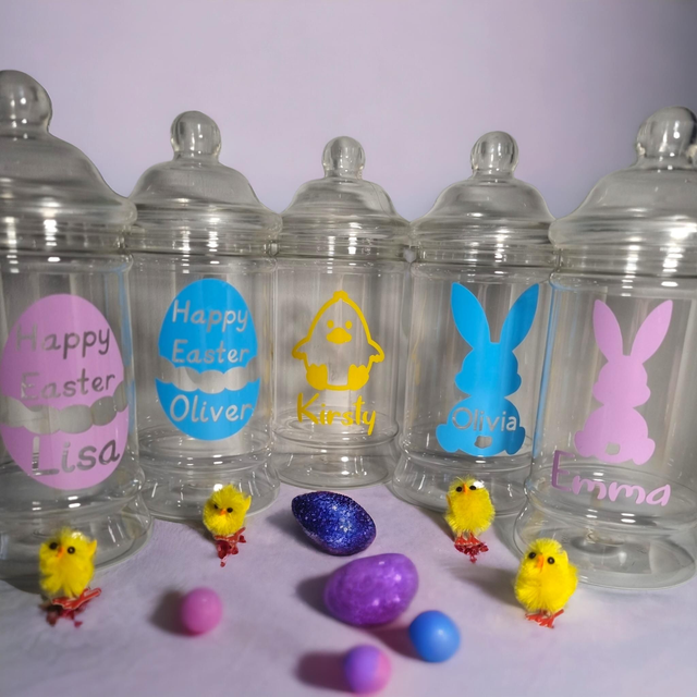 Easter sweetie Jars