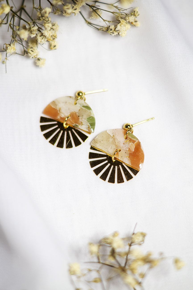 Coloris porcelaine - Boucles Soleil