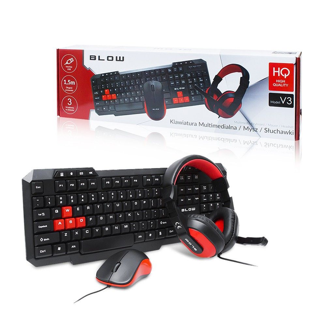 ensemble clavier ,souris ,casque 