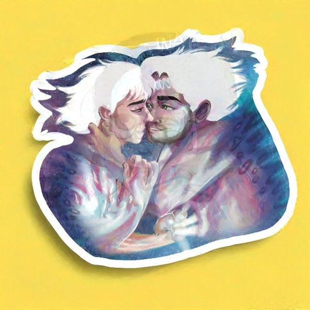 Mystical men Sticker