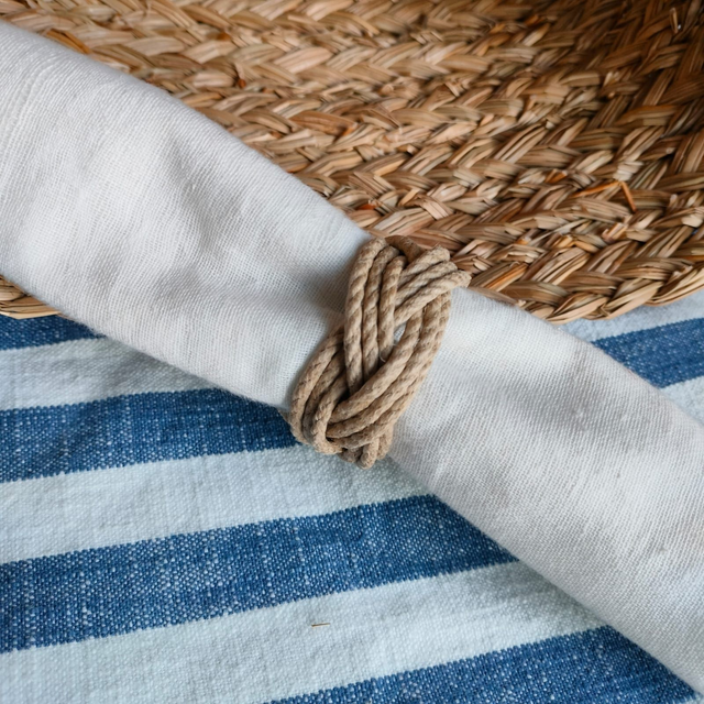 Rond de serviette neutre