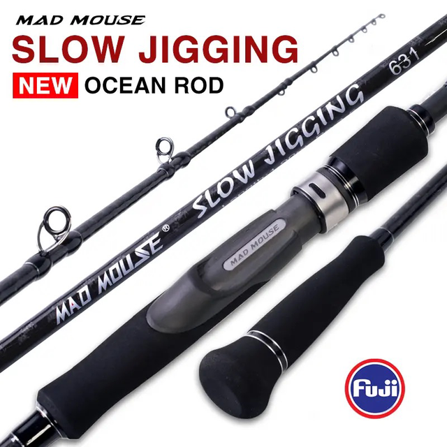 Canne OCEAN ROD Slow Jig (casting) Spiral Guides