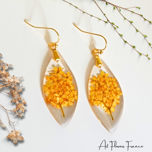  Boucles d&#039;oreilles le sureau 