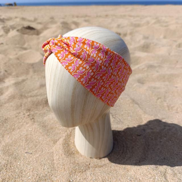 Bandeau - orange mix rose