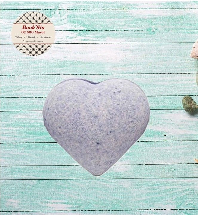 Coeur effervescent " Lavande "