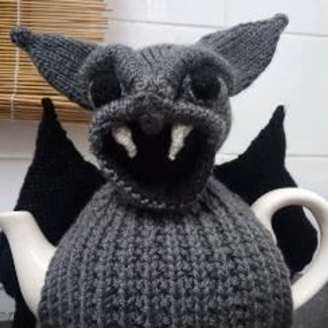 Gargoyle tea cosy