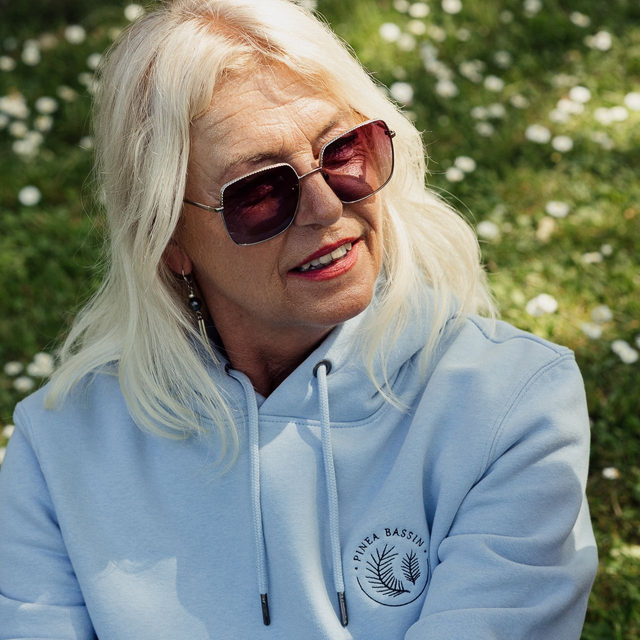 HOODIE BLEU CLAIR