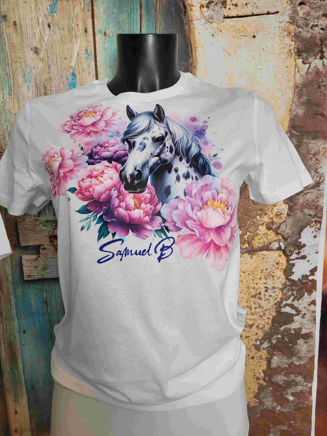 T-SHIRT FEMME BLANC SAMUELB(A113)