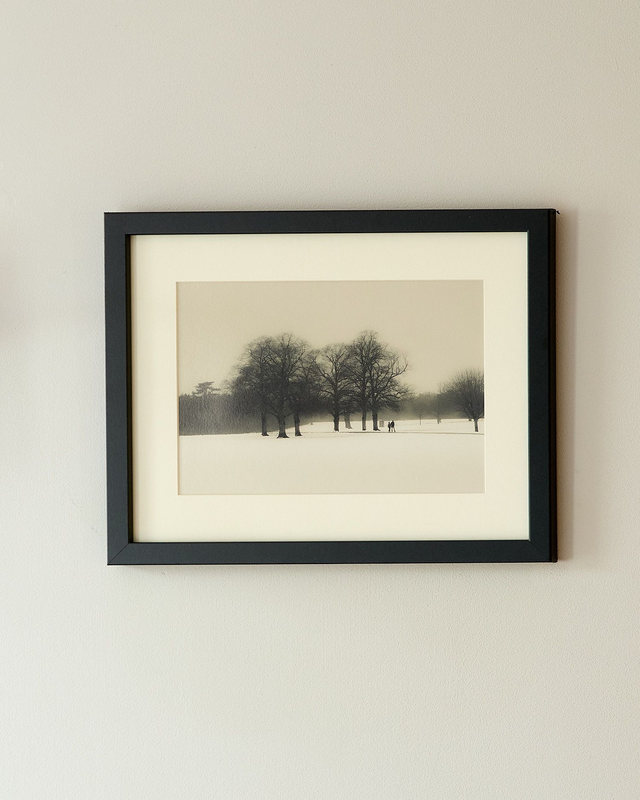 Blenheim Snow - Framed Print 15 ¼&quot; x 12 ¼&quot;