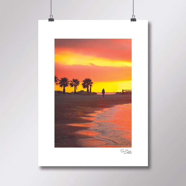 Affiche « Silence du soir » 