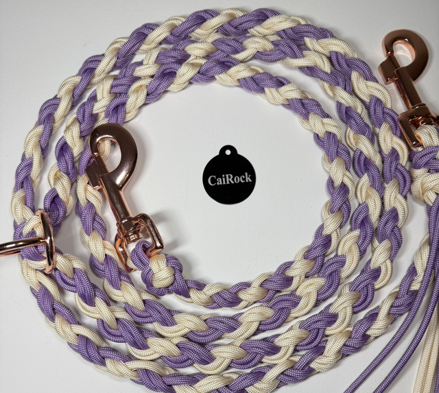 Roundbraid Leine ‚purple rain‘ 