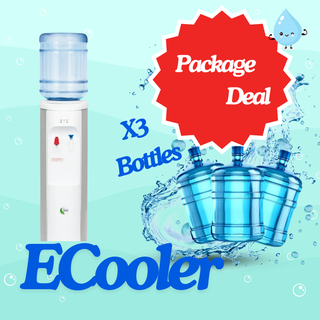 A - ECooler Water Cooler Deal (x3) 