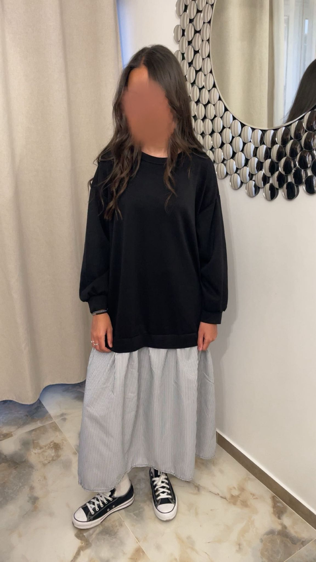Robe Pull Noir