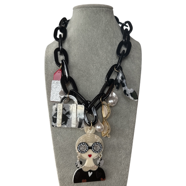 Collana Black Lady