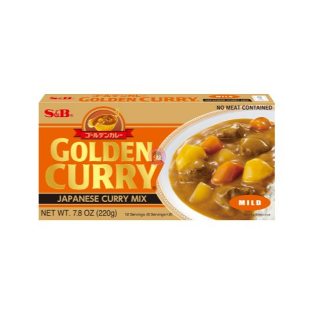 S&amp;B Golden Curry Sauce Mix Mild 240g