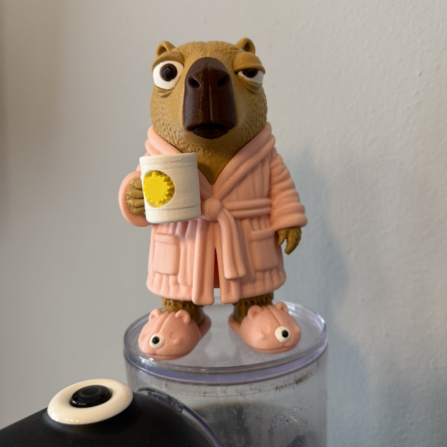 Capibazzo il Capibara che al mattino.. non capisce un caxxo