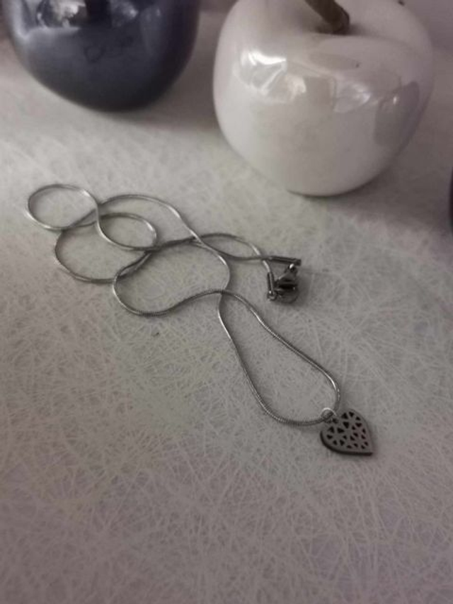 Collier Cœur Ajouré 