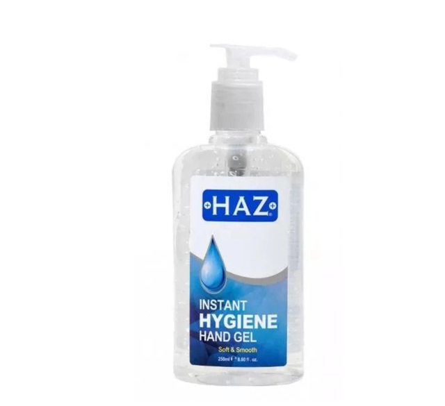 HAZ: INSTANT HYGIENE HAND GEL 250ML