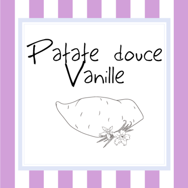 Patate douce Vanille (Confiture, 370g)
