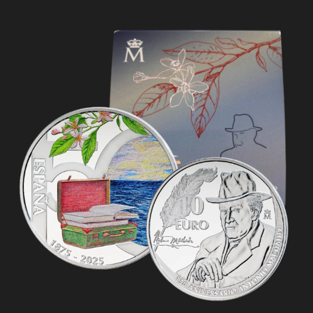 10€ - 150º Aniversario del Nacimiento de Antonio Machado. 2025