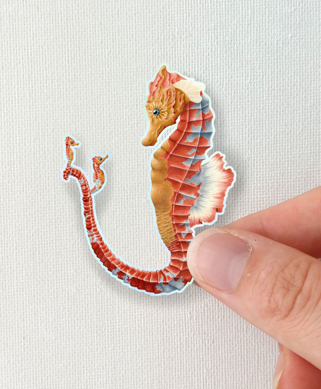 Sticker hippocampe