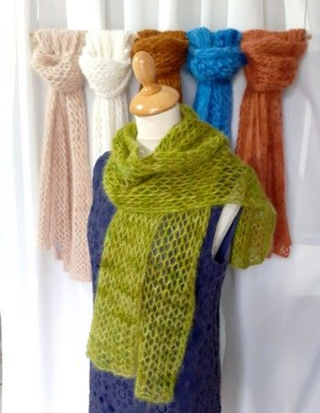 Echarpe angora Florine