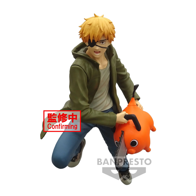 CHAINSAW MAN - Denji &amp; Pochita - Figure Vibration Stars 14cm 🐶❤️
