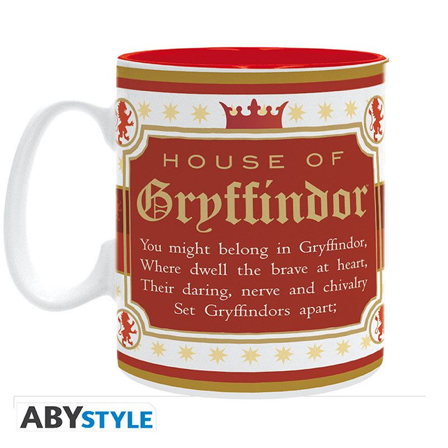 Mug - 460 ml - Maison Gryffondor - Harry Potter