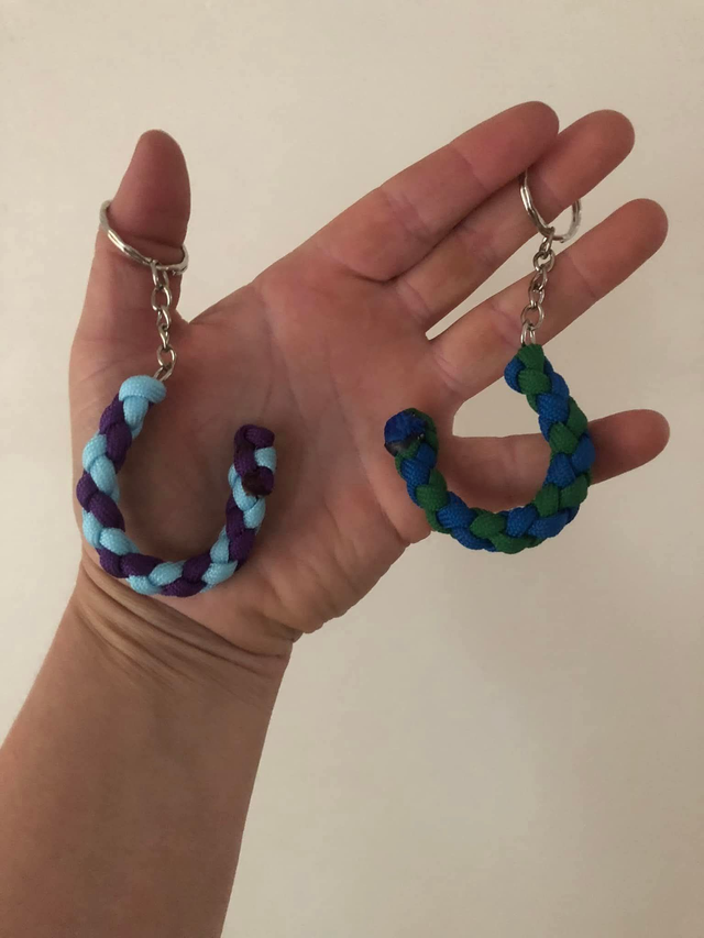 Horse shoe keyring